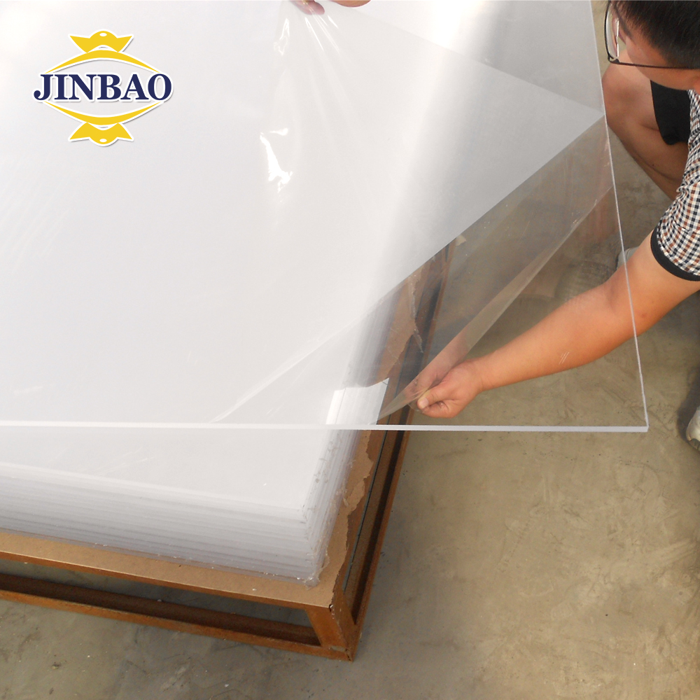 JINBAO 4x6 4x8 1220x1830 Pmma Perspex Virgin Cast 2-20mm لوح أكريليك شفاف مقذوف