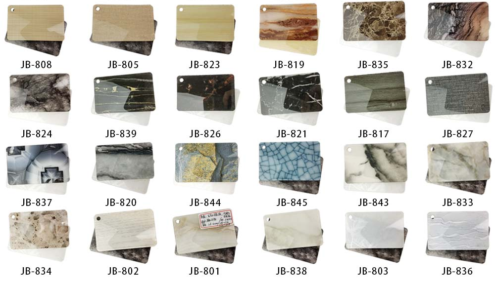 ورقة الاكريليك نمط