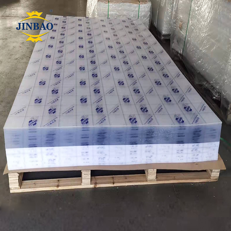 JINBAO 4x6 4x8 1220x1830 Pmma Perspex Virgin Cast 2-20mm لوح أكريليك شفاف مقذوف