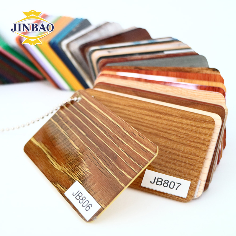  JINBAO نمط الرخام الموضة ورقة من البلاستيك الاكريليك المصبوب بريق الذهب 